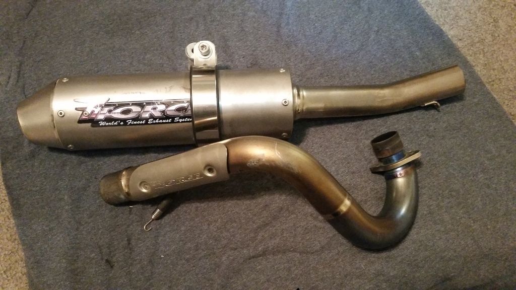 crf50 TI Force Exhaust Forums